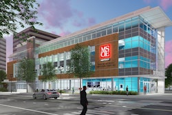 A rendering of the new Dwight and Dian Diercks Computational Science Hall.
