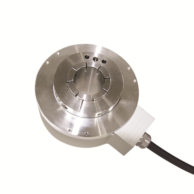Press Photo through Hollow Encoder Posital