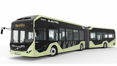 Volvo Electric Articulated Bus