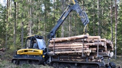 On Track Low Impact Forwarder With Prinoth Undercarriage