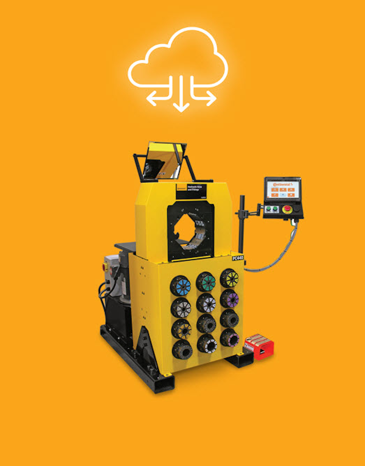 Continental Introduces Intelligent, CloudBased Crimper Controller for Hose Markets OEM Off