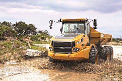 The global introduction of the new Bell B20E LGP (Low Ground Pressure) truck opens new market segments.