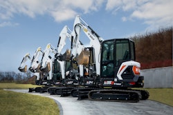 R-Series compact excavator range