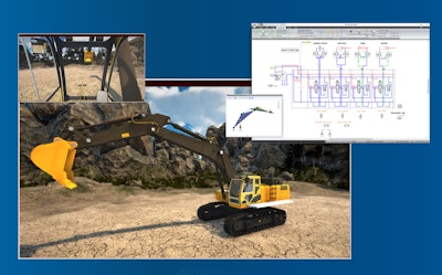 Co-simulation via CANbus to create a realistic training environment with Automation Studio 6.3.