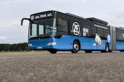 The prototype bus is equipped with two AVE 130 electric portal axes for a powerful drive.