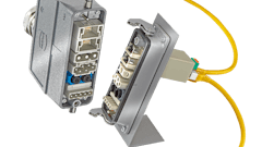 Han-Modular enables different signal and multimedia types to be combined into a single connector unit.