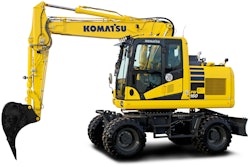 Pw160 11 Wheeled Excavator