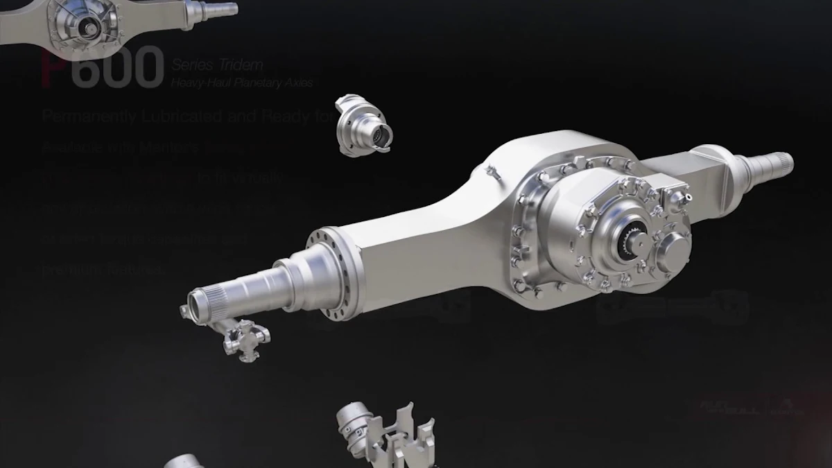 Meritor P600 Series Heavy-Haul Planetary Axle | OEM Off-Highway