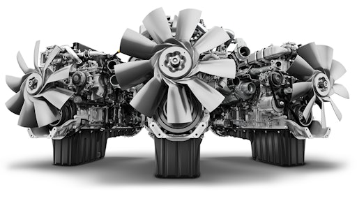 Detroit's line-up of heavy-duty engines.
