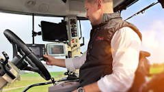 Thomas Langer, pictured here, sees the industry moving more toward joystick-only steering designs.