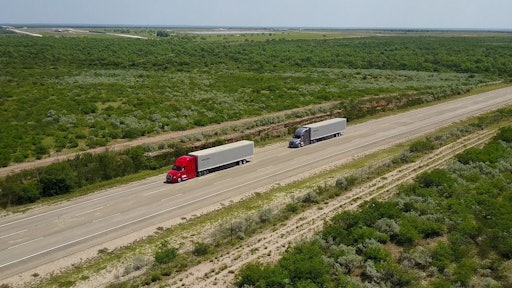 Daimler Trucks announced in September 2017 it would be testing truck platoons on public roadways.