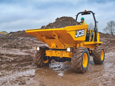The 6T-1 is available with either a front- or swivel-tip bucket and a 13,228 lb. capacity.