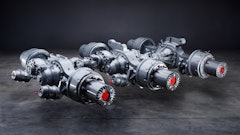 Meritor's P600 tridem axle has a maximum GAWR of 126,000 lbs. (57,152 kg).