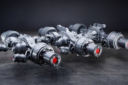 Meritor's P600 tridem axle has a maximum GAWR of 126,000 lbs. (57,152 kg).