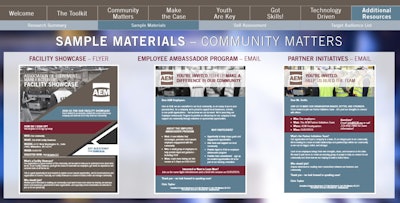 Aem Workforce Development Tool Kit Sample Materials Community