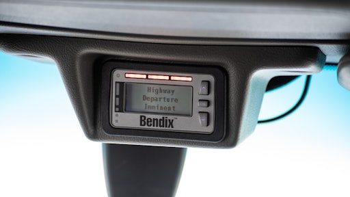Highway Departure Warning From Bendix Wingman Fusion