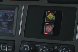 Intellipark Buttons Illuminated On A Vehicle Dash