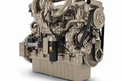 The 13.6L engine features several integrated components to provide a more compact, lighter weight engine.