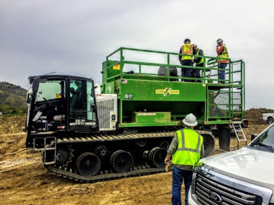 T12 With Hydroseeder