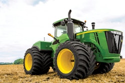 Titan Goodyear LSW1400s on a John Deere tractor.