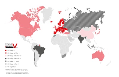 With the implementation of Stage V, Europe will have the strictest emissions regulations in the world.
