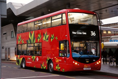 Starting in summer 2019, the AxTrax AVE electric drive axle from ZF will support all-electric driving on 31 double-decker buses in London.