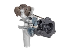GT17 double-axle variable nozzle turbine variable geometry turbo