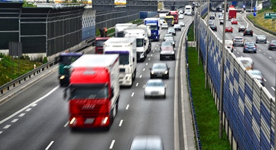Lkws Autobahn
