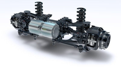 The AxleTech 5000 Series eISAS™ helps meet the demand for more efficient powertrain systems.
