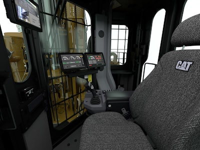 Cat Md6200 Drill Interior