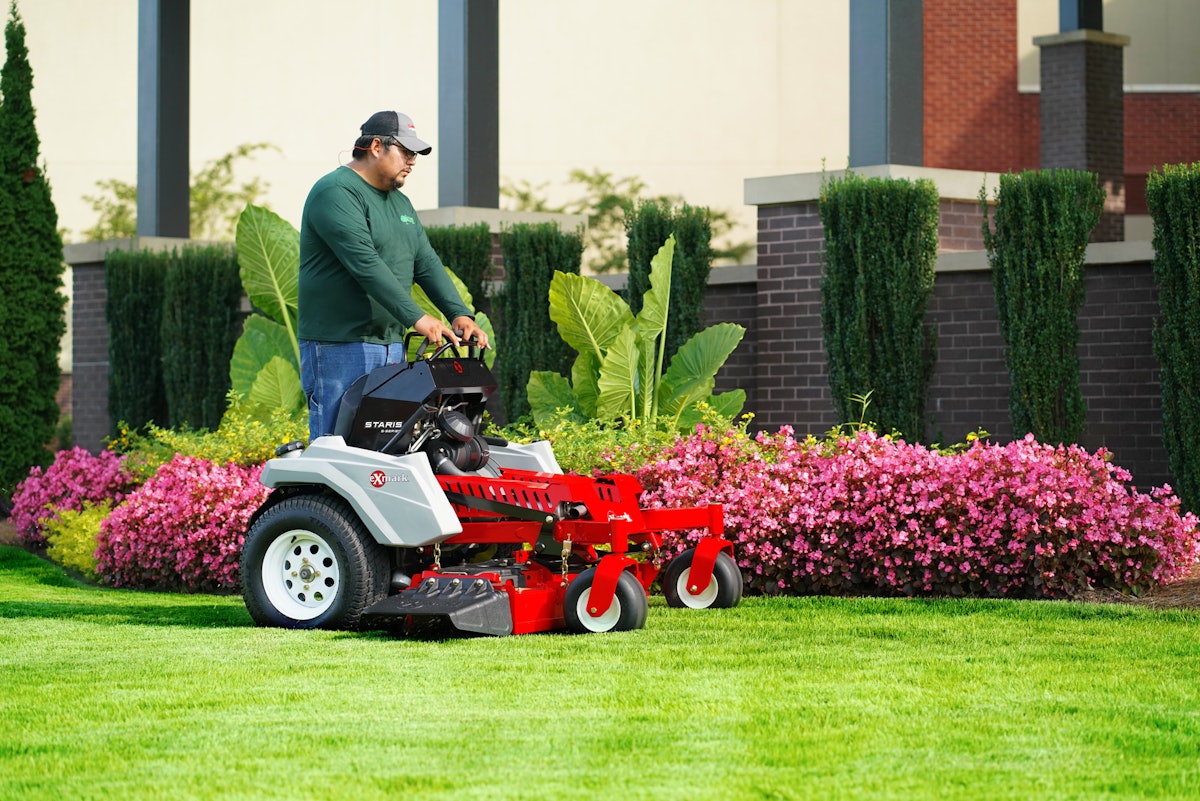 Exmark 32 best sale stand on mower