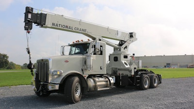 National Crane Responds To Customer Demand With Tractor Mounted Version Of The Nbt30 H 2 Boom Truck 1