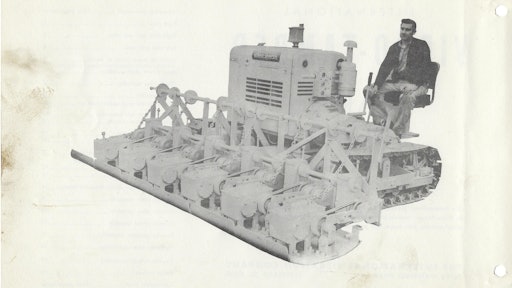 An International Vibro-Tamper VT6-4 plate compactor.