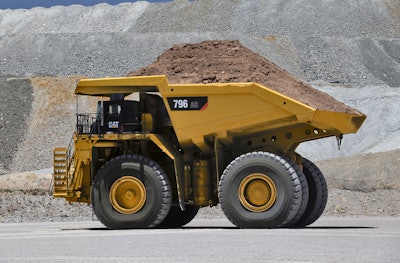 Cat 796 AC mining truck