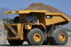 Cat 798 AC mining truck