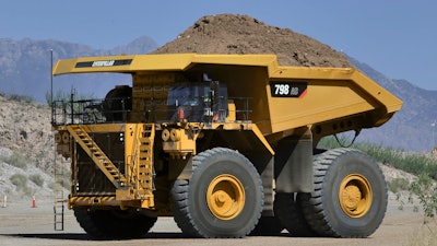 Cat 798 AC mining truck