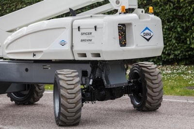Dana Spicer Electrified Aerial Work Platform Axle