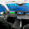 ZF and Faurecia have developed interactive cockpit displays to demonstrate safety-focused operator interface design alternatives for autonomous vehicles.