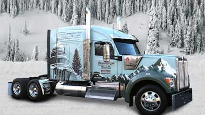 W990 Us Capitol Christmas Tree Trucklr