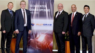 From Left to right: Ralf Hoppe – Vice President Investor Relations, Communications, Marketing & Strategic Product Planning, Grammer AG; Manfred Pretscher – COO, Grammer AG; Dr. Michael Borbe – Vice President Global R&D, Grammer AG; Prashant Kamat – CEO, AllyGrow Technologies; Vishal Pawar – Global Head Business Development & Strategy, AllyGrow Technologies