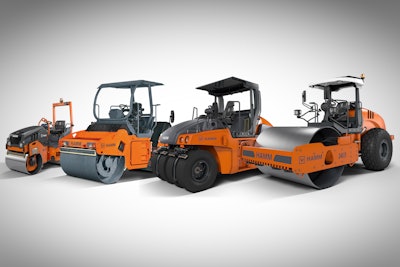 (from left to right): HD CompactLine HD 10 VV, HD 90K, GRW 280 and Compactor 3411.