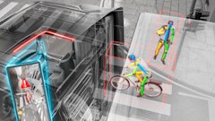 The second generation of Continental's right-turn assistance system will distinguish dangerous and non-hazardous situations with greater accuracy through the inclusion of cameras (learn more, 21023752).