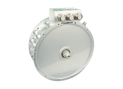 The HVH 410 electric motor features a permanent magnet synchronous design which enables it to provide a higher efficiency means of putting torque into the rotor.