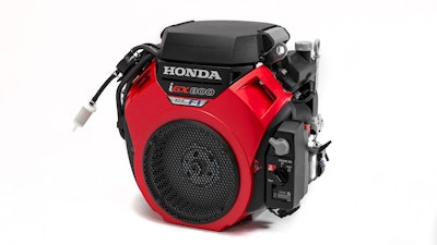 Honda V Twin I Gx800 Red Left View
