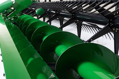 The new 700FD HydraFlex Draper is available in three sizes up to 45-ft. (13.71 m).