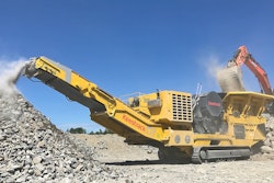 The hybrid B7e jaw crusher features a larger crusher unit (1,200 x 830 mm) and a higher maximum capacity (700 tph).