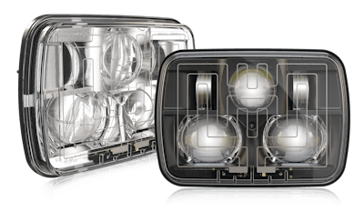 Model 8910 Evolution 2 heated 5x7 in. LED headlights