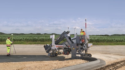 With the Wirtgen AutoPilot 2.0, the Field Rover measures the virtual string line support points.