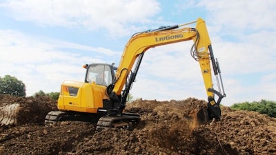 909 ECR compact radius excavator