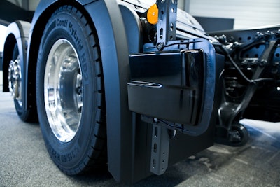 Radar sensor for Sideguard Assist.